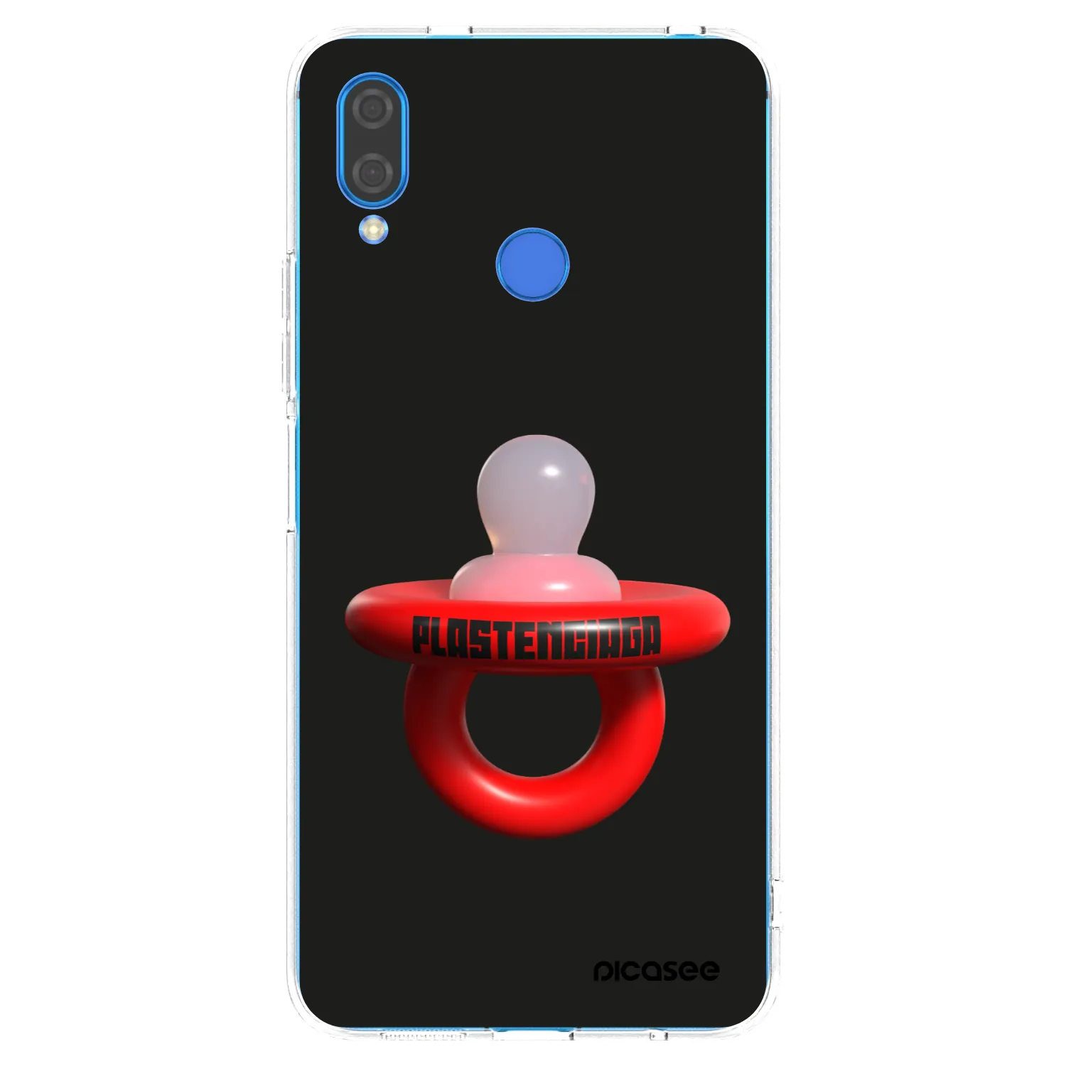 Picasee silikonska prozirna maskica za Huawei Nova 3 - Le Dudel
