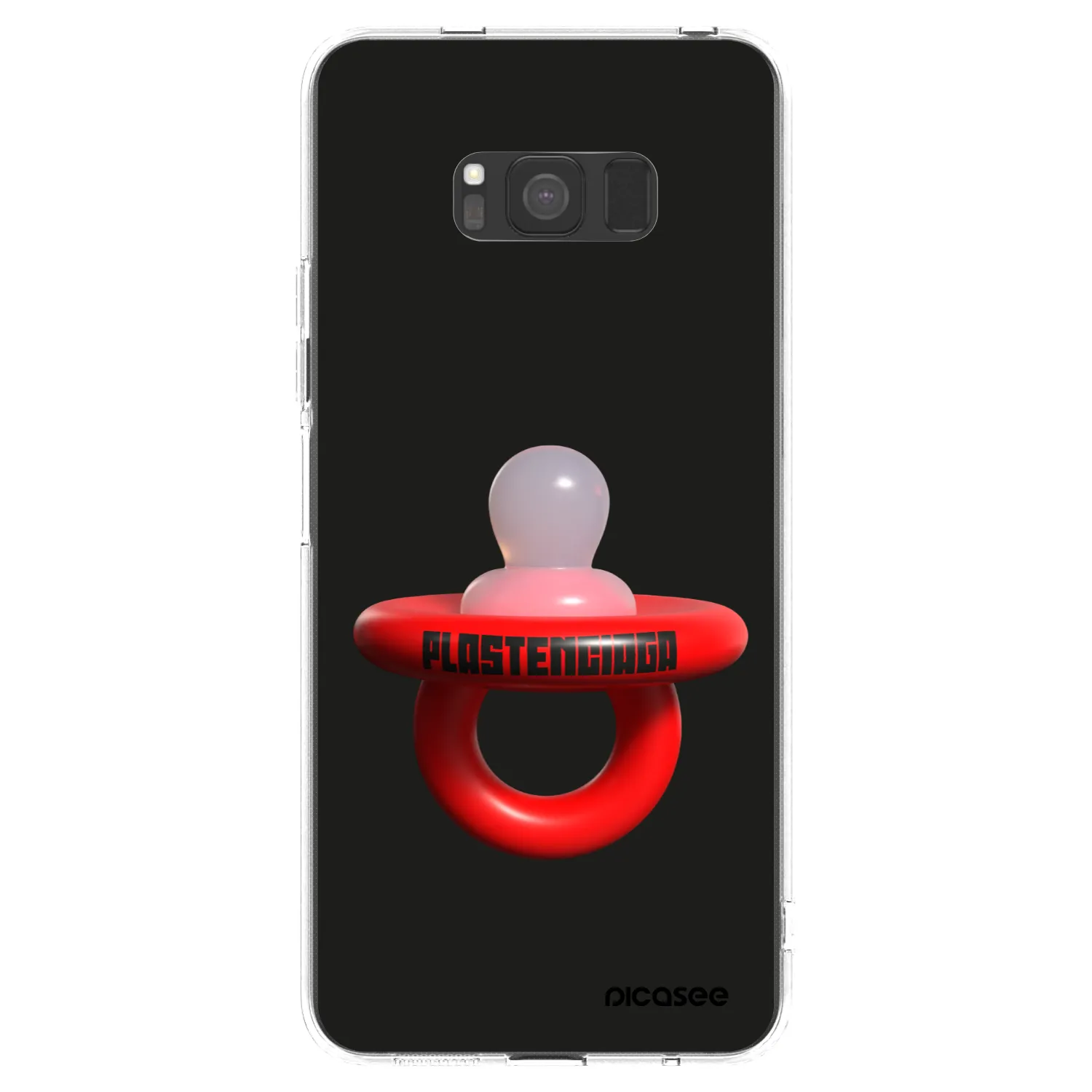 Picasee silikonska prozirna maskica za Samsung Galaxy S8 G950F - Le Dudel