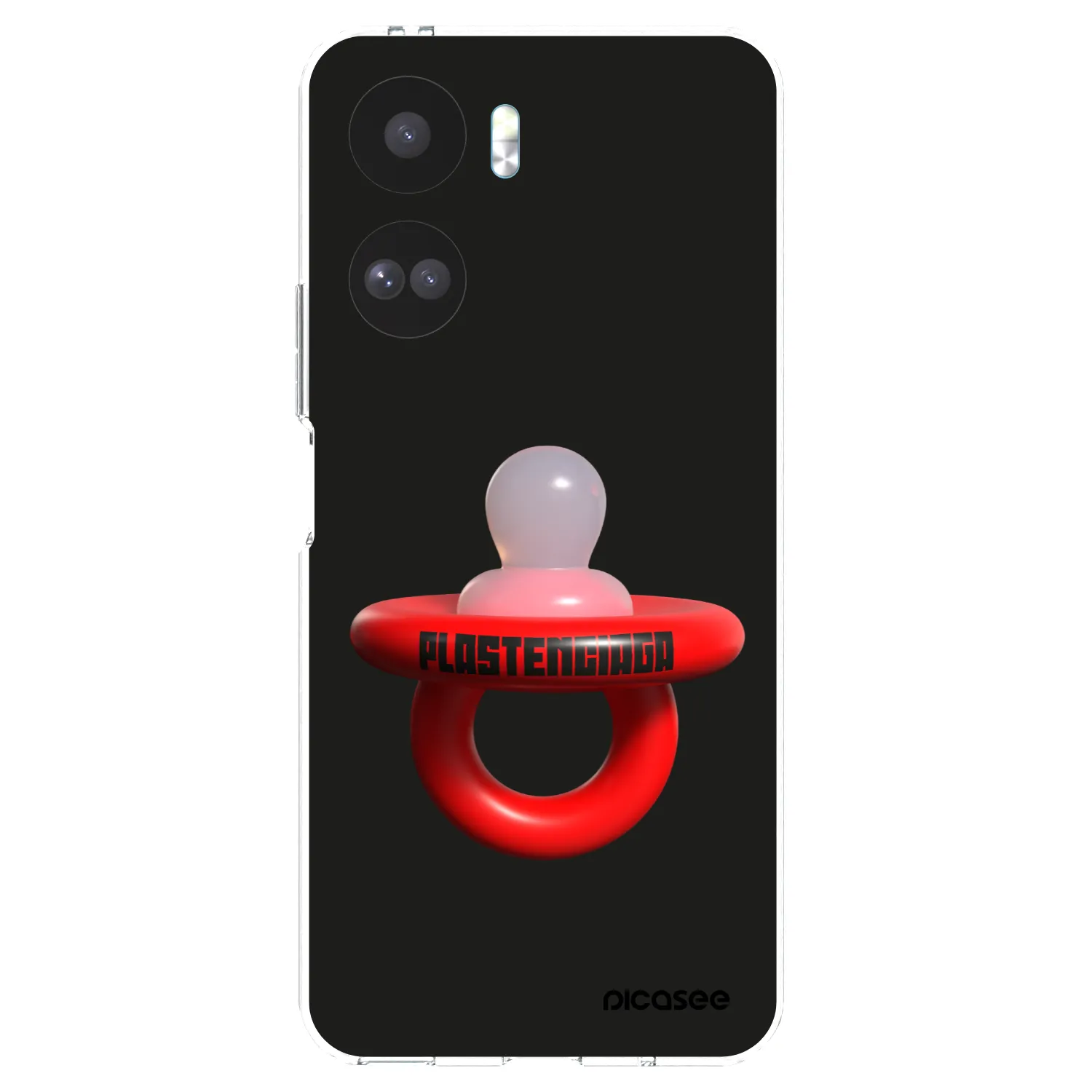 Picasee silikonska prozirna maskica za Honor 90 Lite 5G - Le Dudel