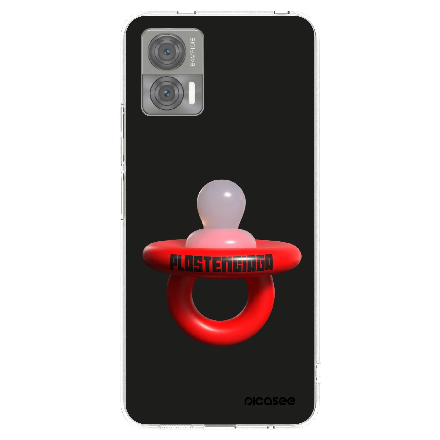 Picasee silikonska prozirna maskica za Motorola Edge 30 Neo - Le Dudel