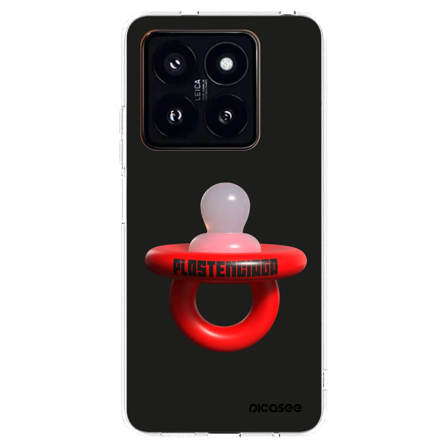 Picasee silikonska prozirna maskica za Xiaomi 14 Pro - Le Dudel