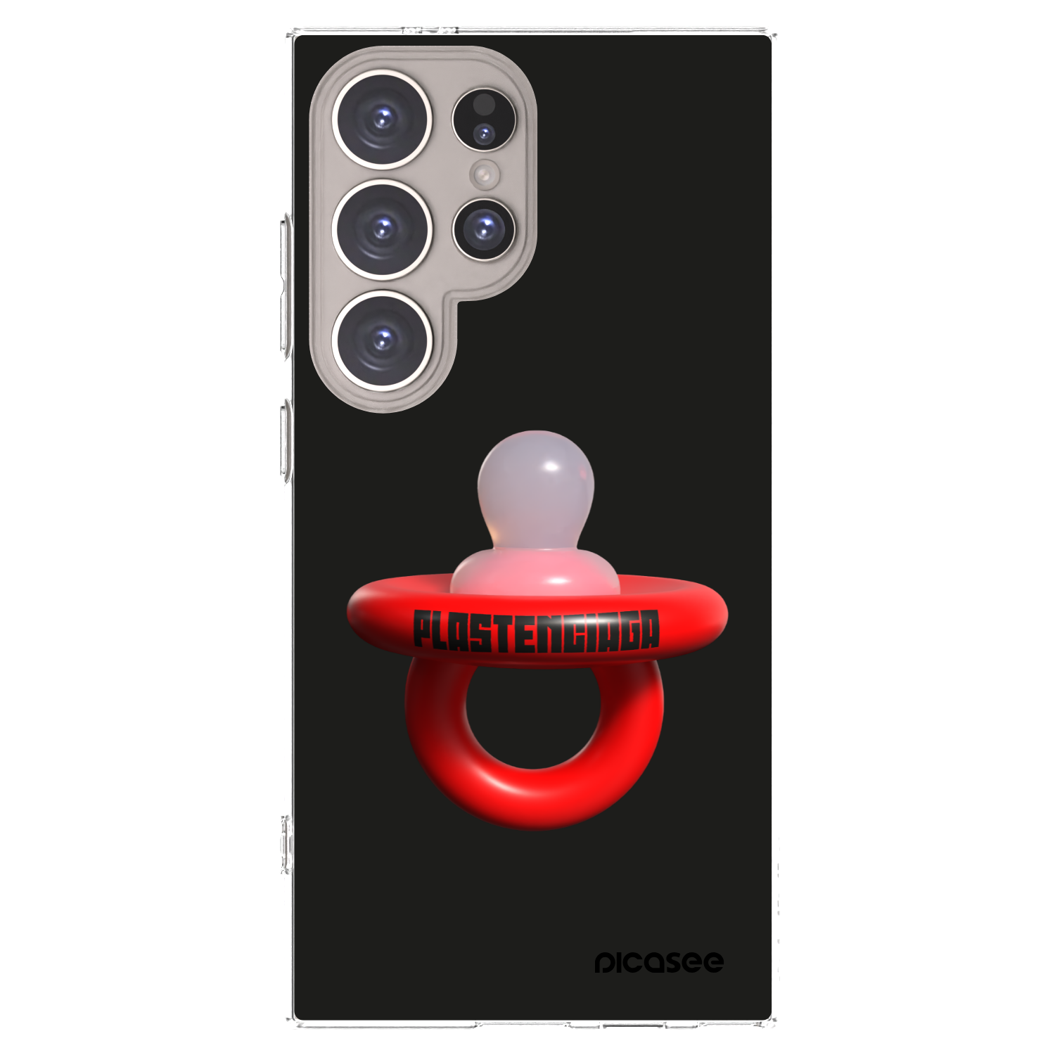 Picasee silikonska prozirna maskica za Samsung Galaxy S24 Ultra S928B 5G - Le Dudel