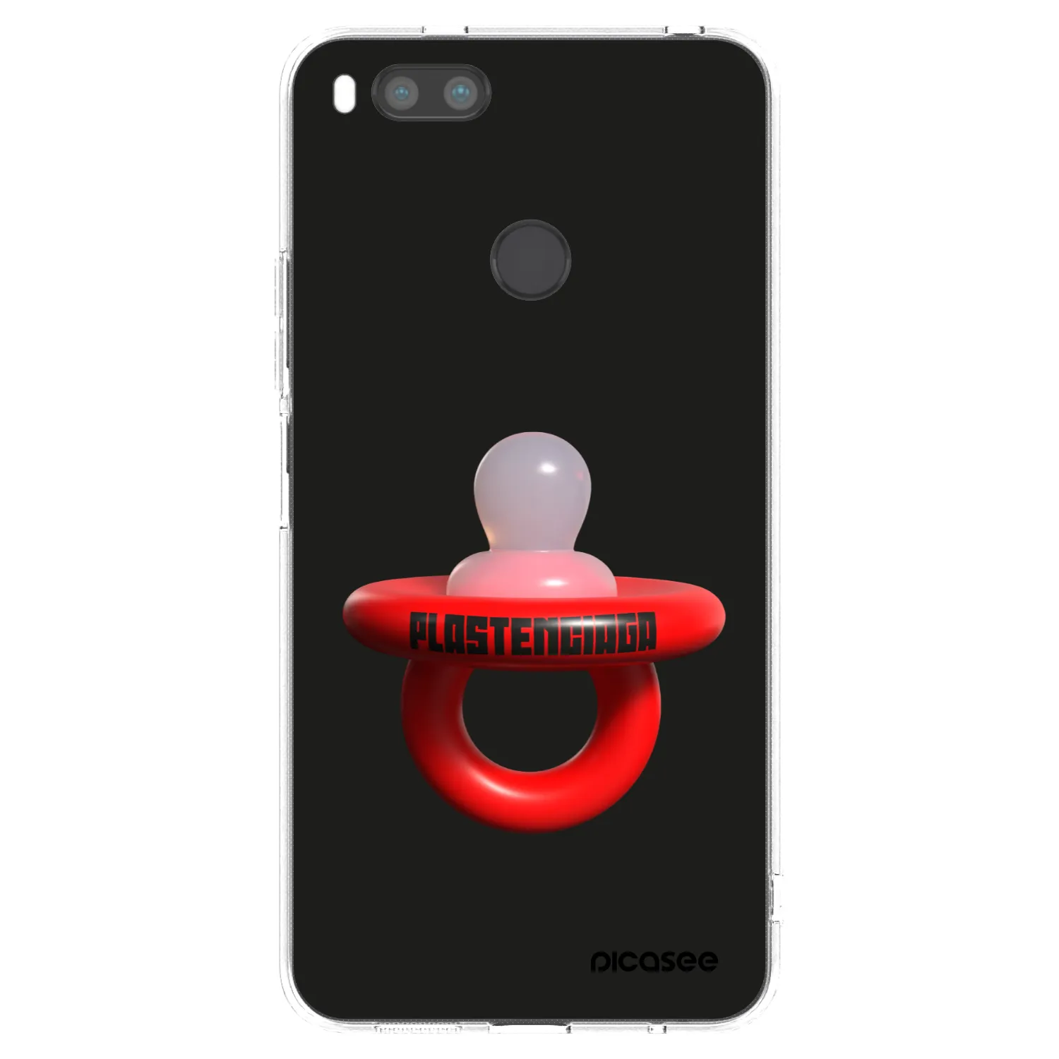 Picasee silikonska prozirna maskica za Xiaomi Mi A1 Global - Le Dudel
