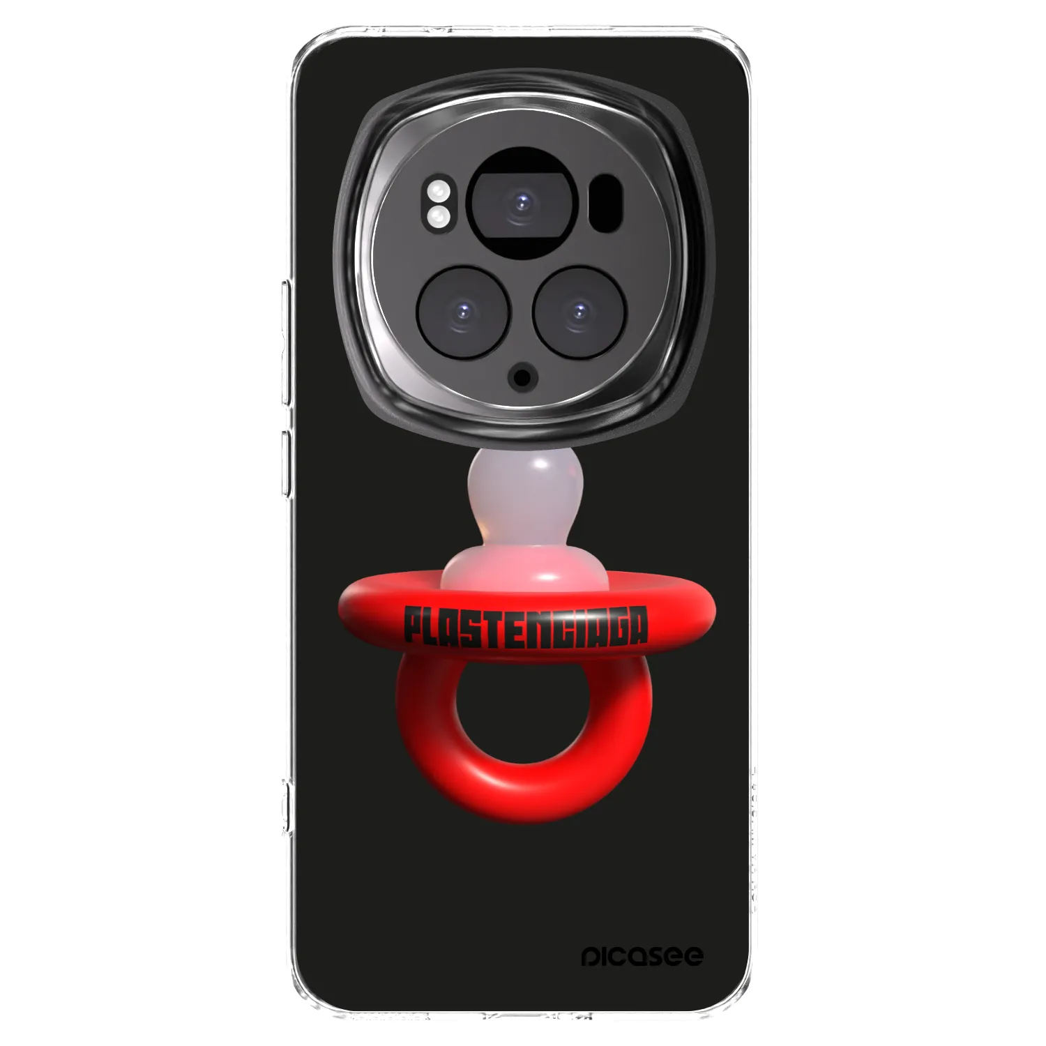 Picasee silikonska prozirna maskica za Honor Magic6 Pro - Le Dudel