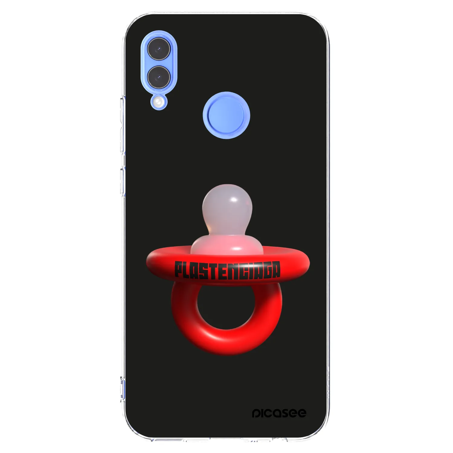 Picasee silikonska prozirna maskica za Huawei P Smart 2019 - Le Dudel