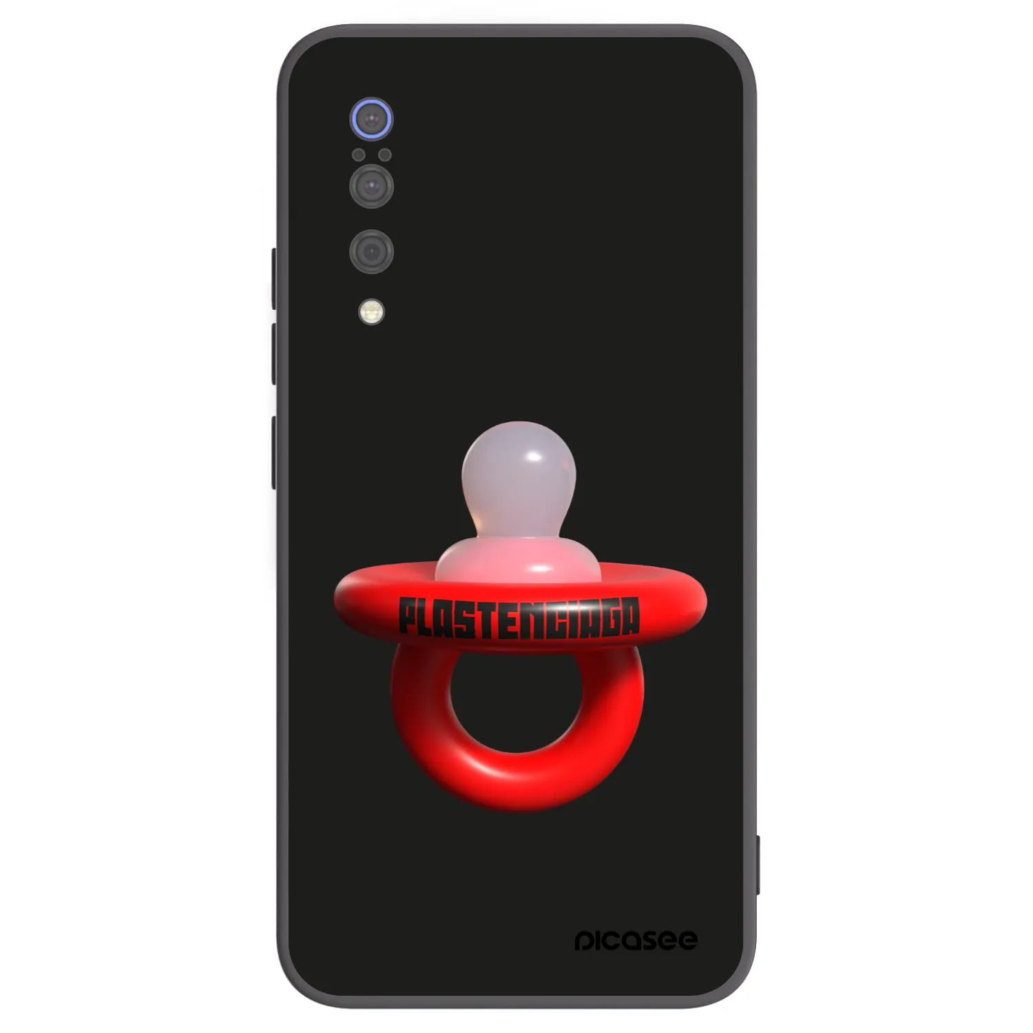 Picasee crna silikonska maskica za Xiaomi Mi 9 - Le Dudel