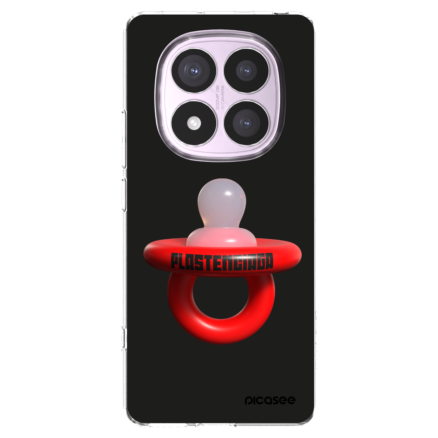 Picasee silikonska prozirna maskica za Xiaomi Redmi Note 14 Pro 5G - Le Dudel