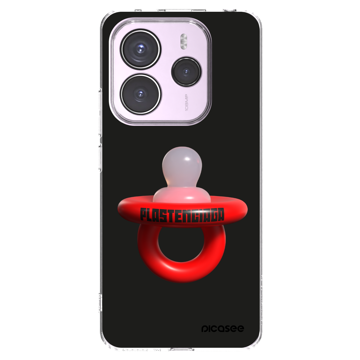 Picasee silikonska prozirna maskica za Xiaomi Redmi Note 14 5G - Le Dudel