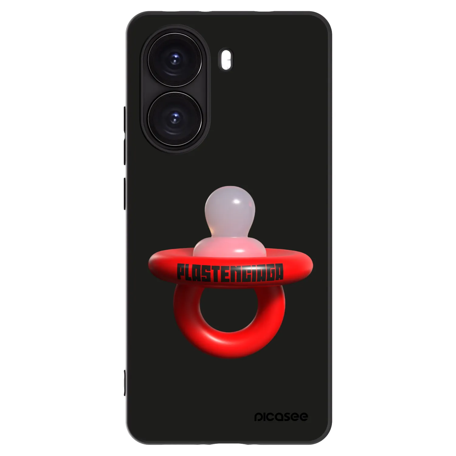 Picasee crna silikonska maskica za Xiaomi Poco X7 Pro 5G - Le Dudel