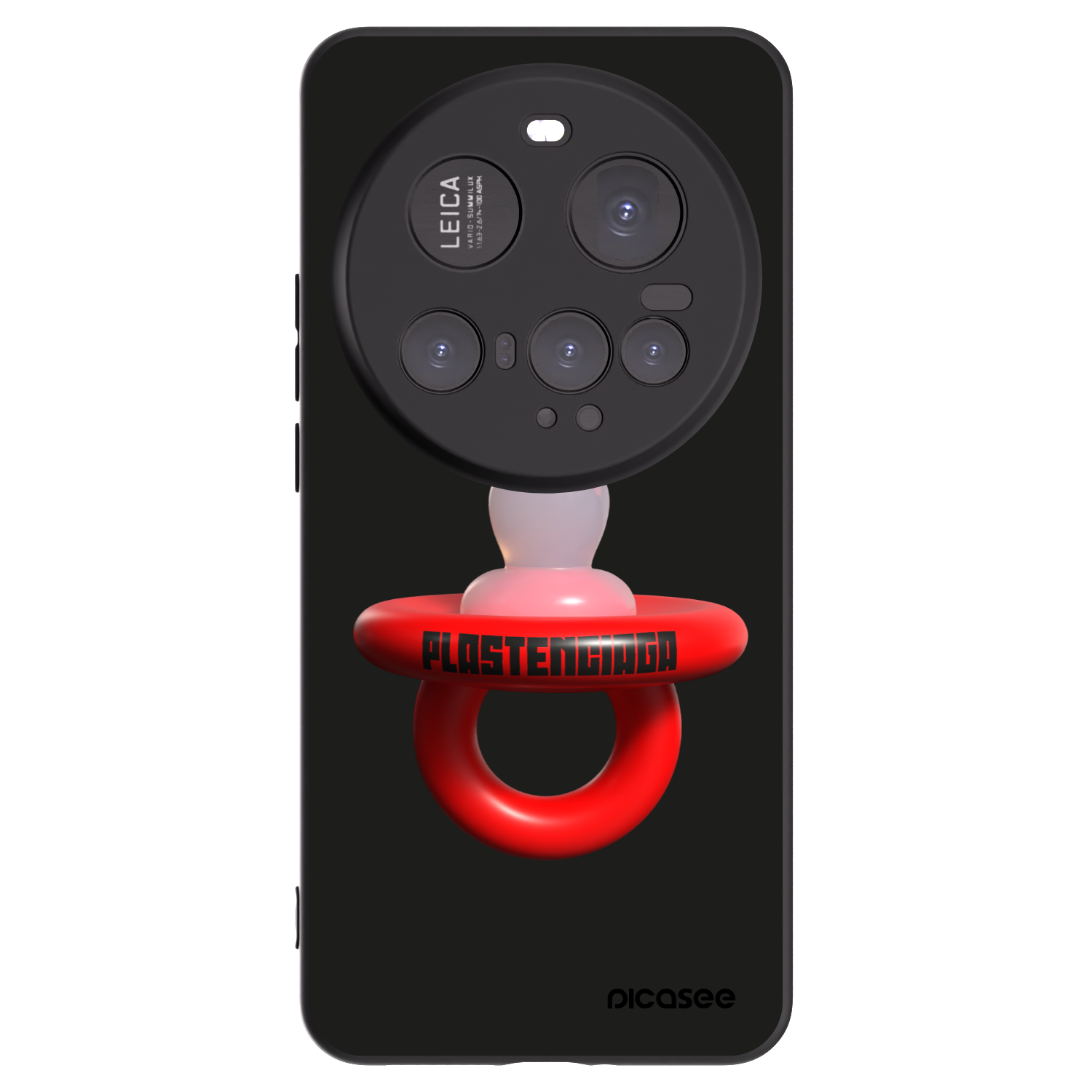 Picasee crna silikonska maskica za Xiaomi 15 Ultra - Le Dudel