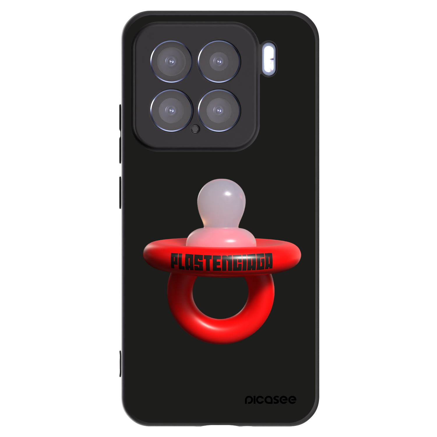 Picasee crna silikonska maskica za Xiaomi 15 - Le Dudel