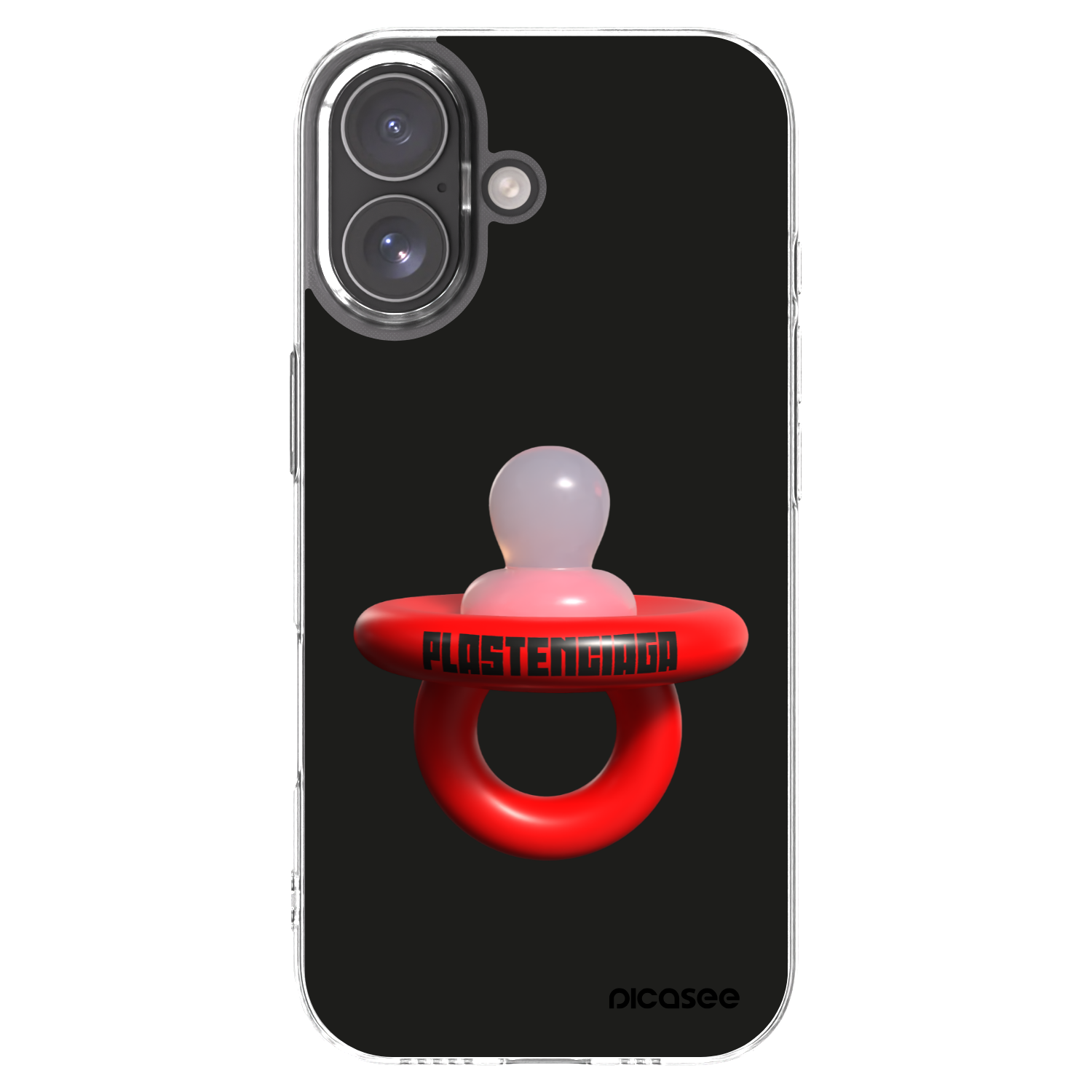 Picasee silikonska prozirna maskica za Apple iPhone 17 - Le Dudel