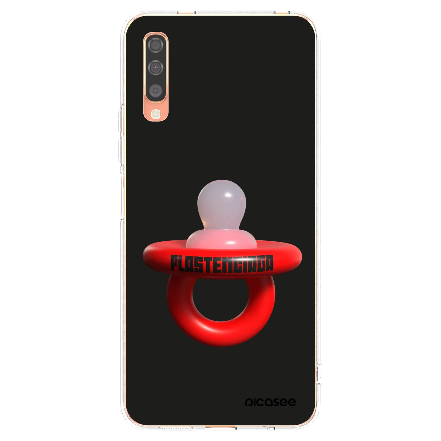 Picasee silikonska prozirna maskica za Samsung Galaxy A70 A705F - Le Dudel