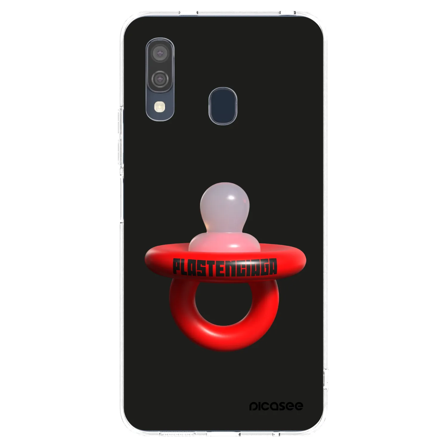 Picasee silikonska prozirna maskica za Samsung Galaxy A40 A405F - Le Dudel