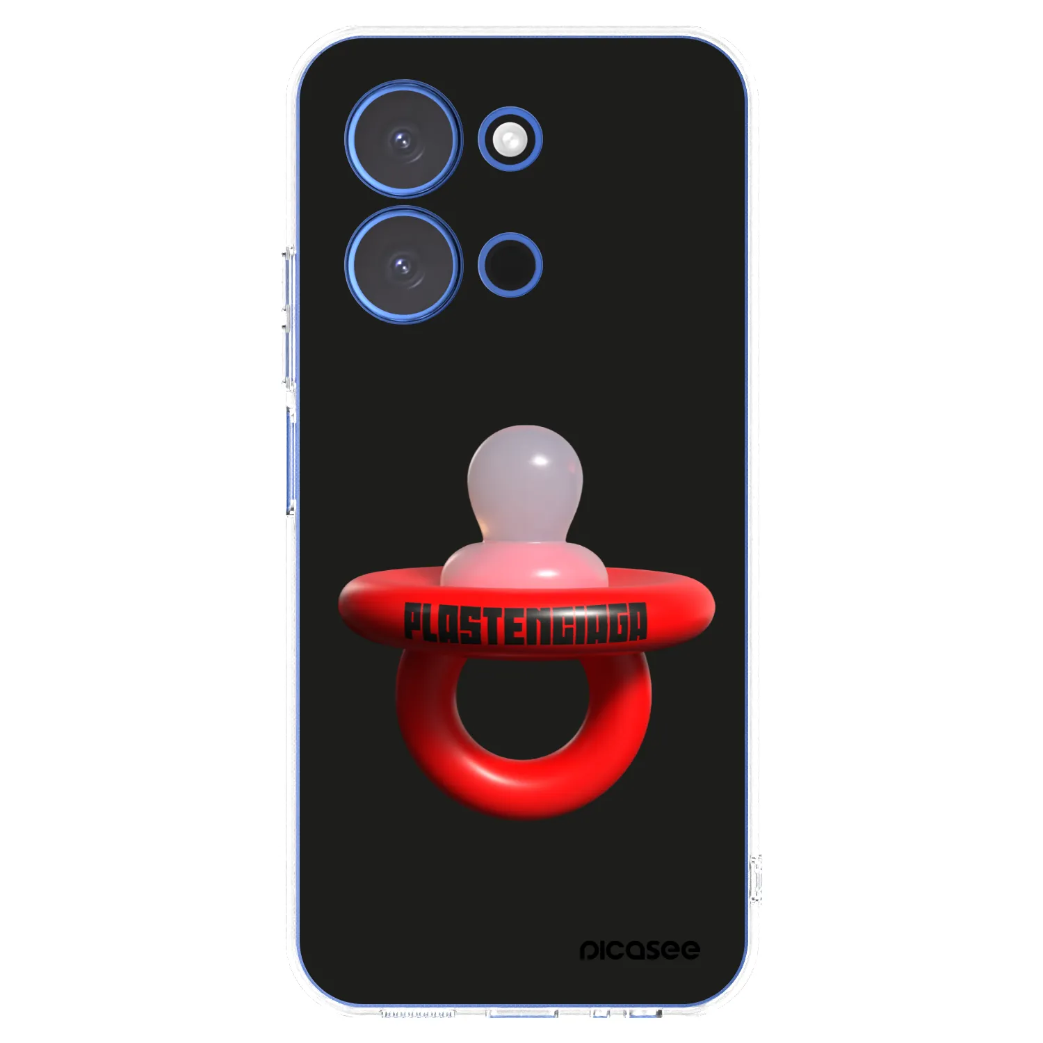 Picasee silikonska prozirna maskica za Xiaomi Redmi 15C 4G - Le Dudel