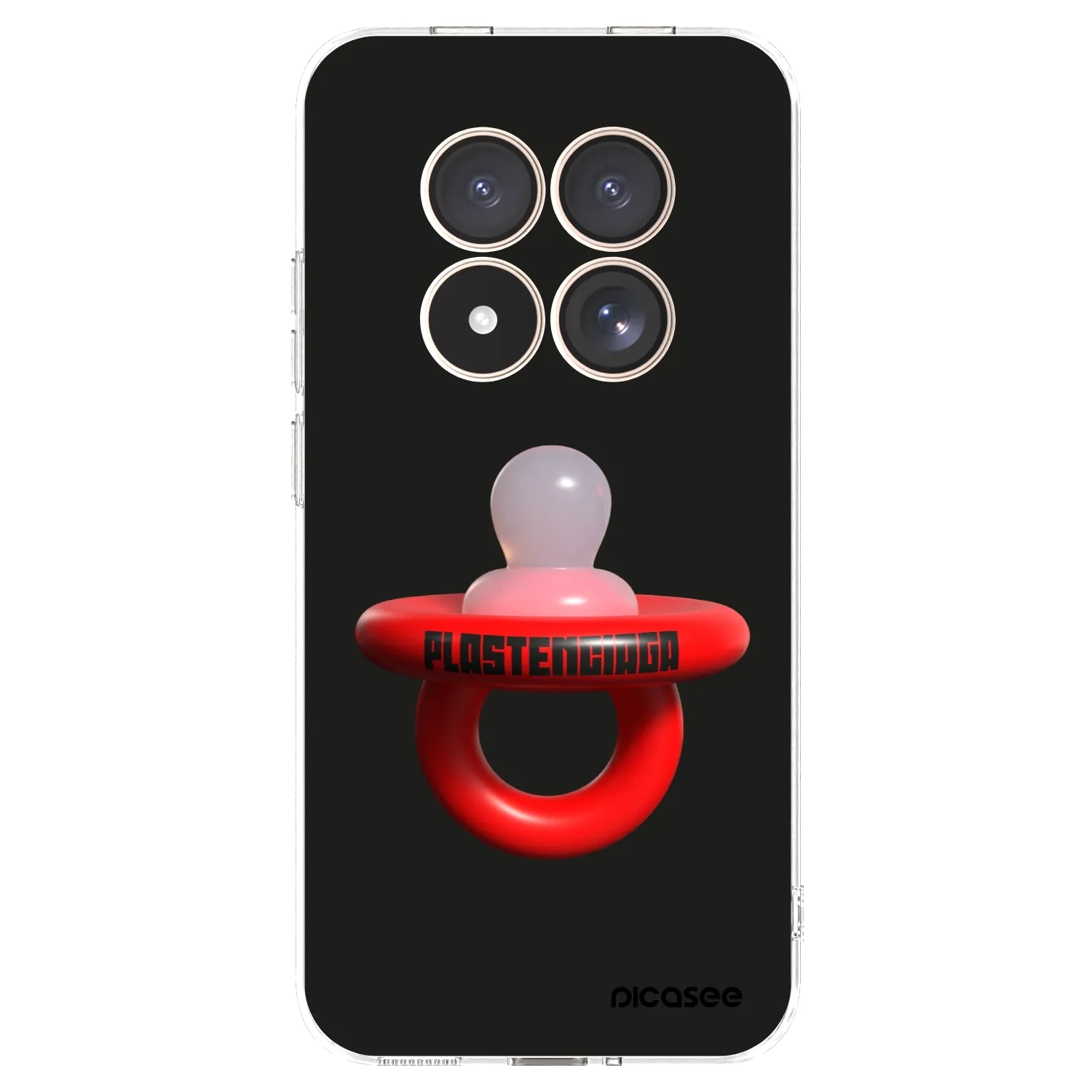 Picasee silikonska prozirna maskica za Xiaomi Redmi Note 15 Pro 4G - Le Dudel