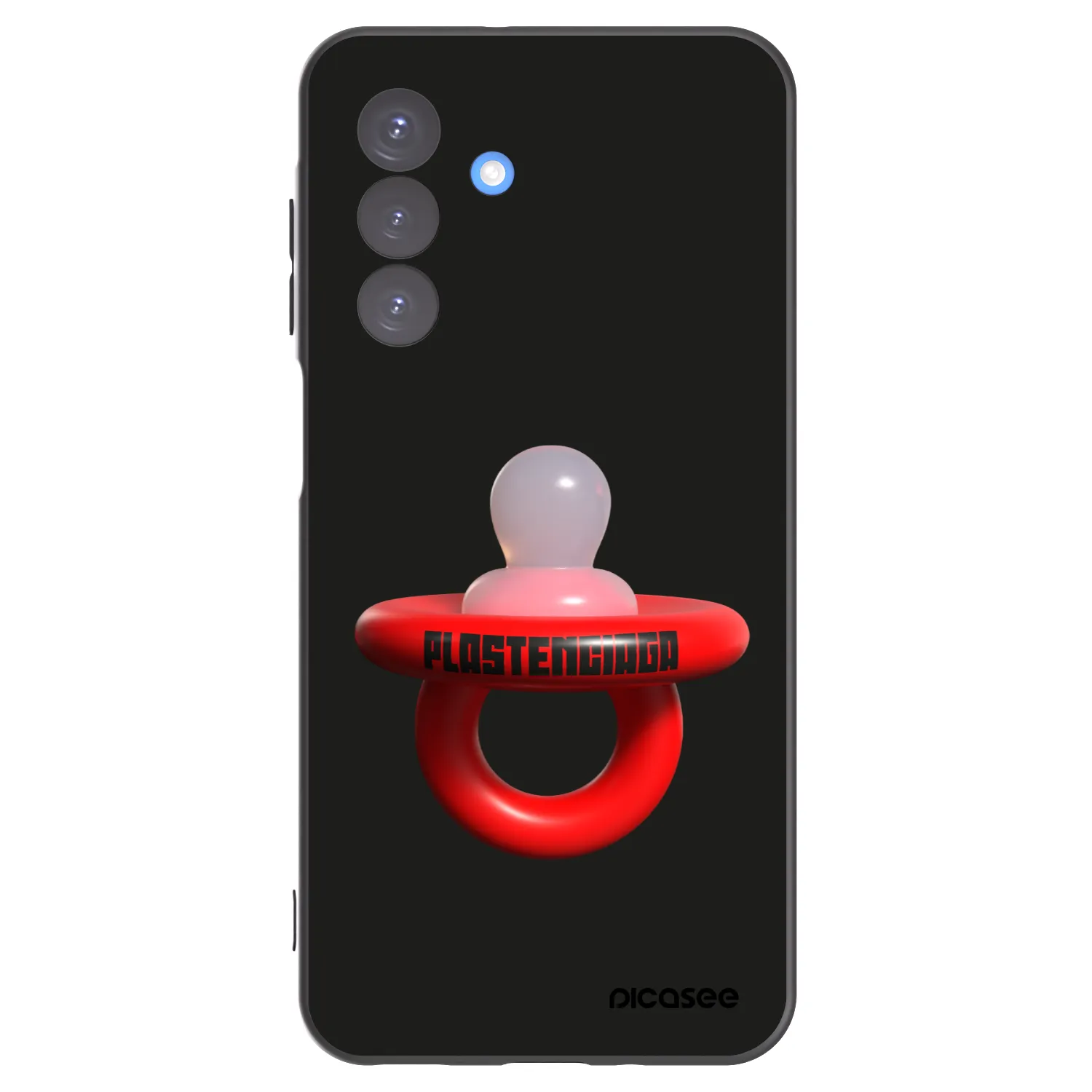 Picasee crna silikonska maskica za Samsung Galaxy A17 5G - Le Dudel