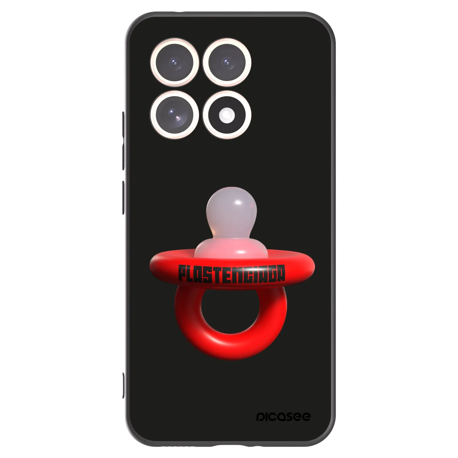 Picasee crna silikonska maskica za Xiaomi 15T - Le Dudel
