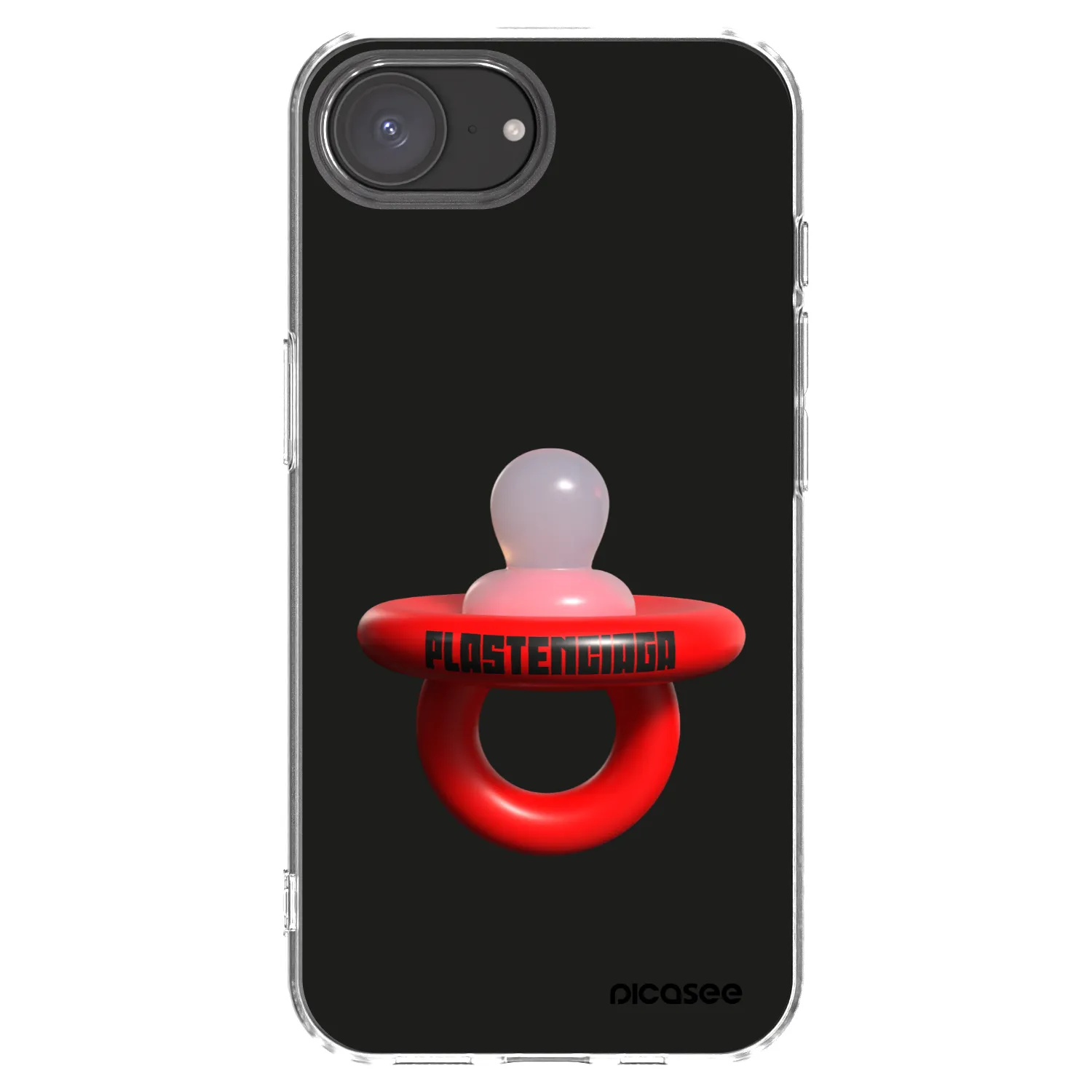 Picasee silikonska prozirna maskica za Apple iPhone 17e - Le Dudel