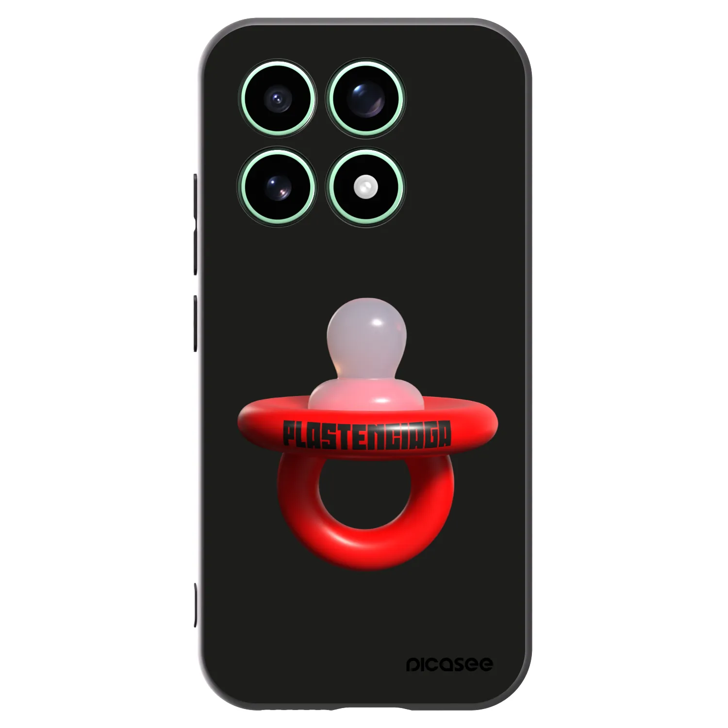 Picasee crna silikonska maskica za Xiaomi 17 - Le Dudel