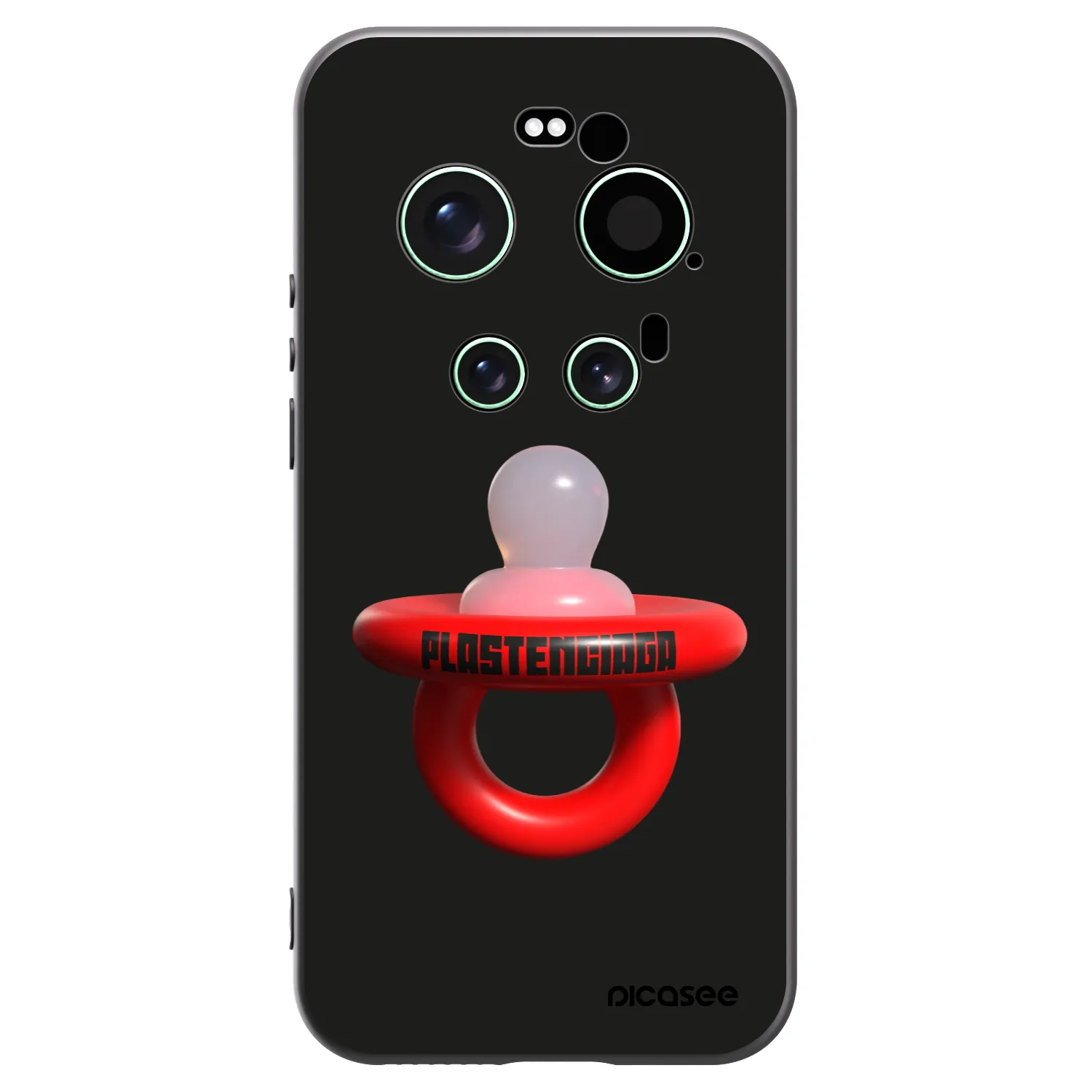 Picasee crna silikonska maskica za Xiaomi 17 Ultra - Le Dudel