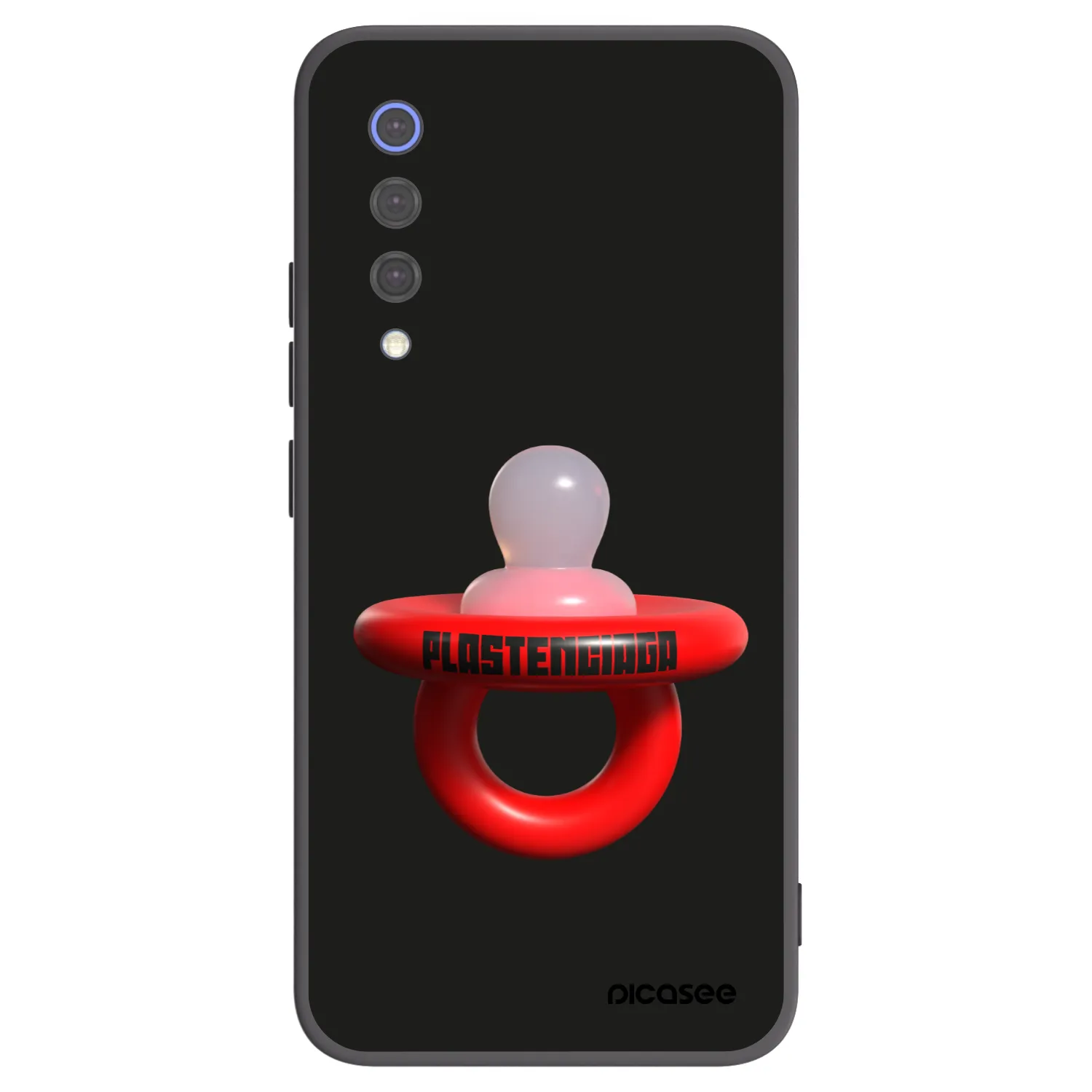 Picasee crna silikonska maskica za Xiaomi Mi 9 SE - Le Dudel