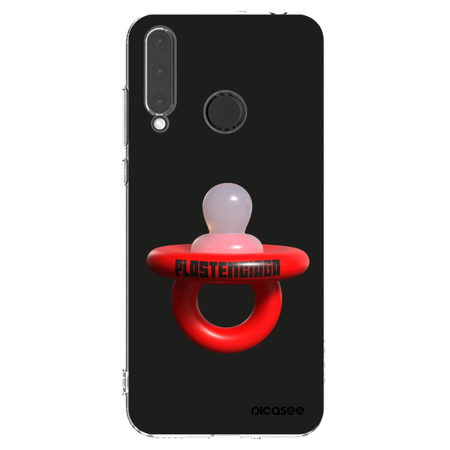 Picasee silikonska prozirna maskica za Honor 20 Lite - Le Dudel