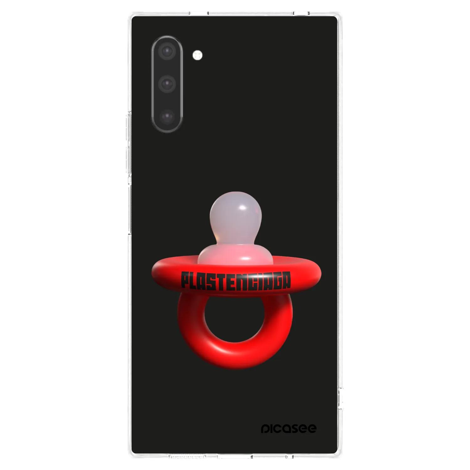 Picasee silikonska prozirna maskica za Samsung Galaxy Note 10 N970F - Le Dudel