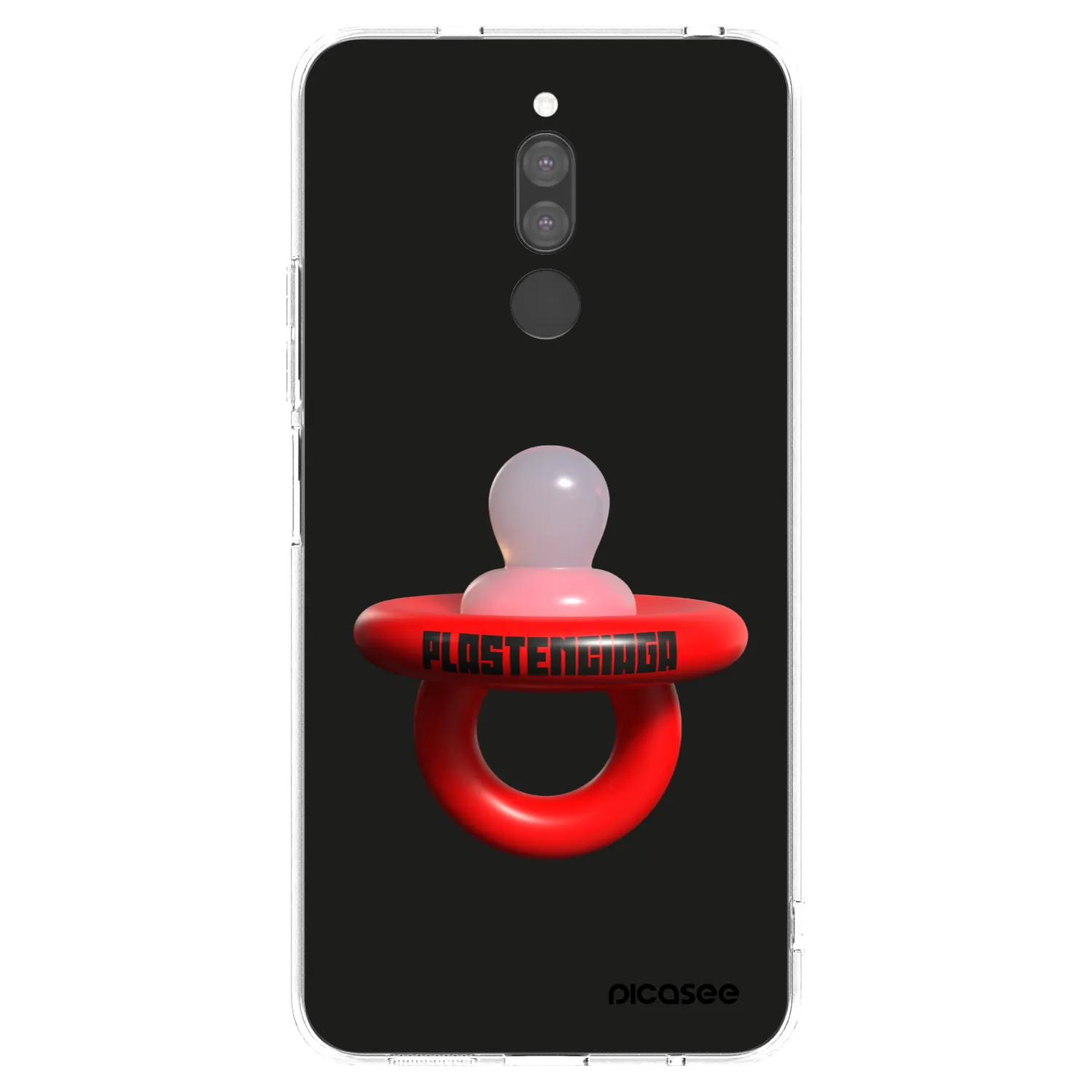 Picasee silikonska prozirna maskica za Xiaomi Redmi 8 - Le Dudel