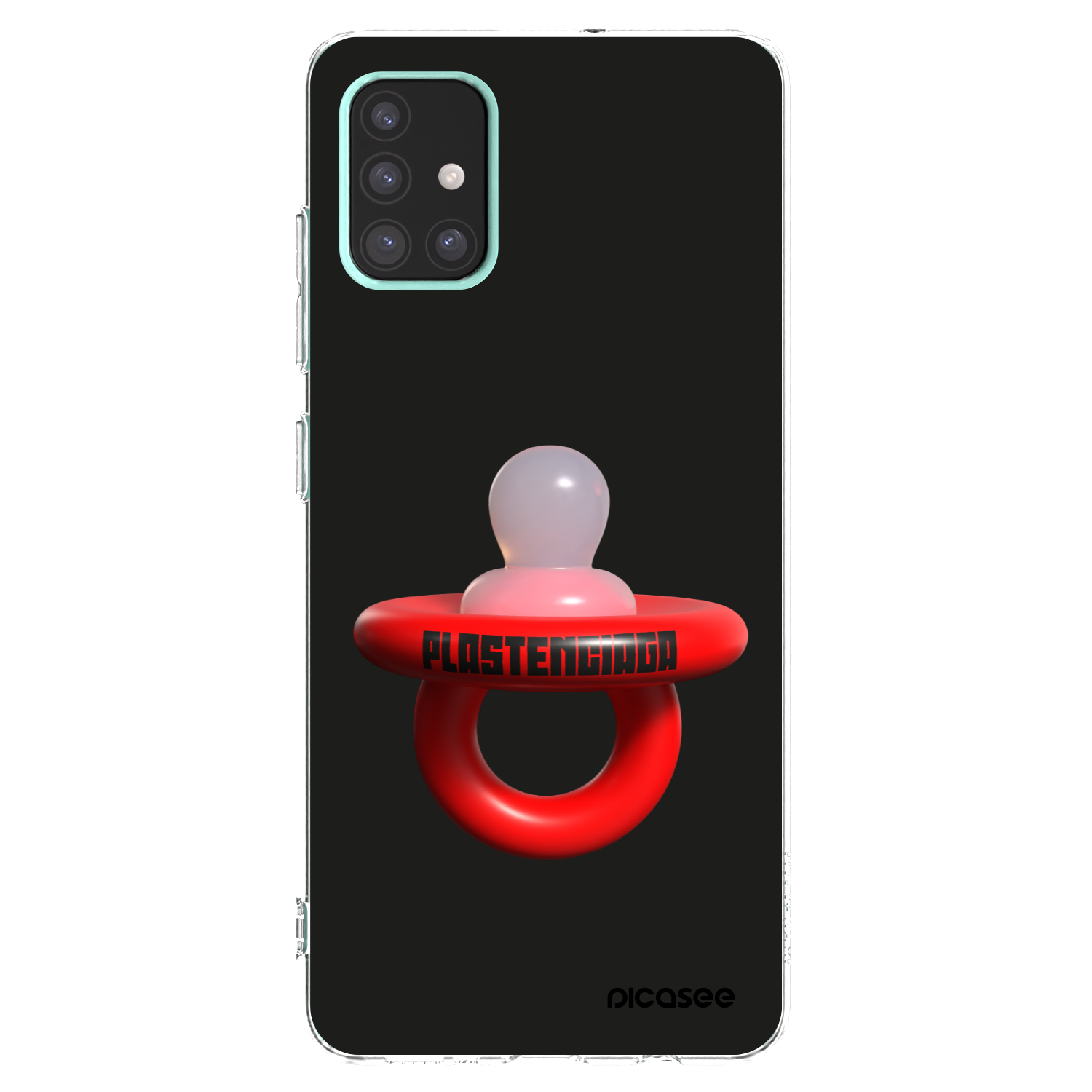 Picasee silikonska prozirna maskica za Samsung Galaxy A51 A515F - Le Dudel