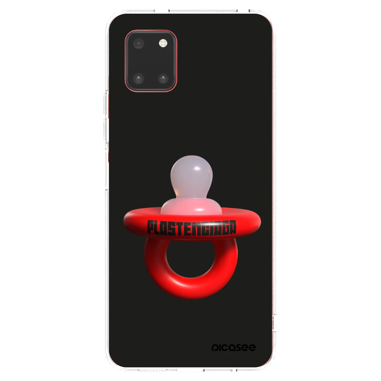 Picasee silikonska prozirna maskica za Samsung Galaxy Note 10 Lite N770F - Le Dudel