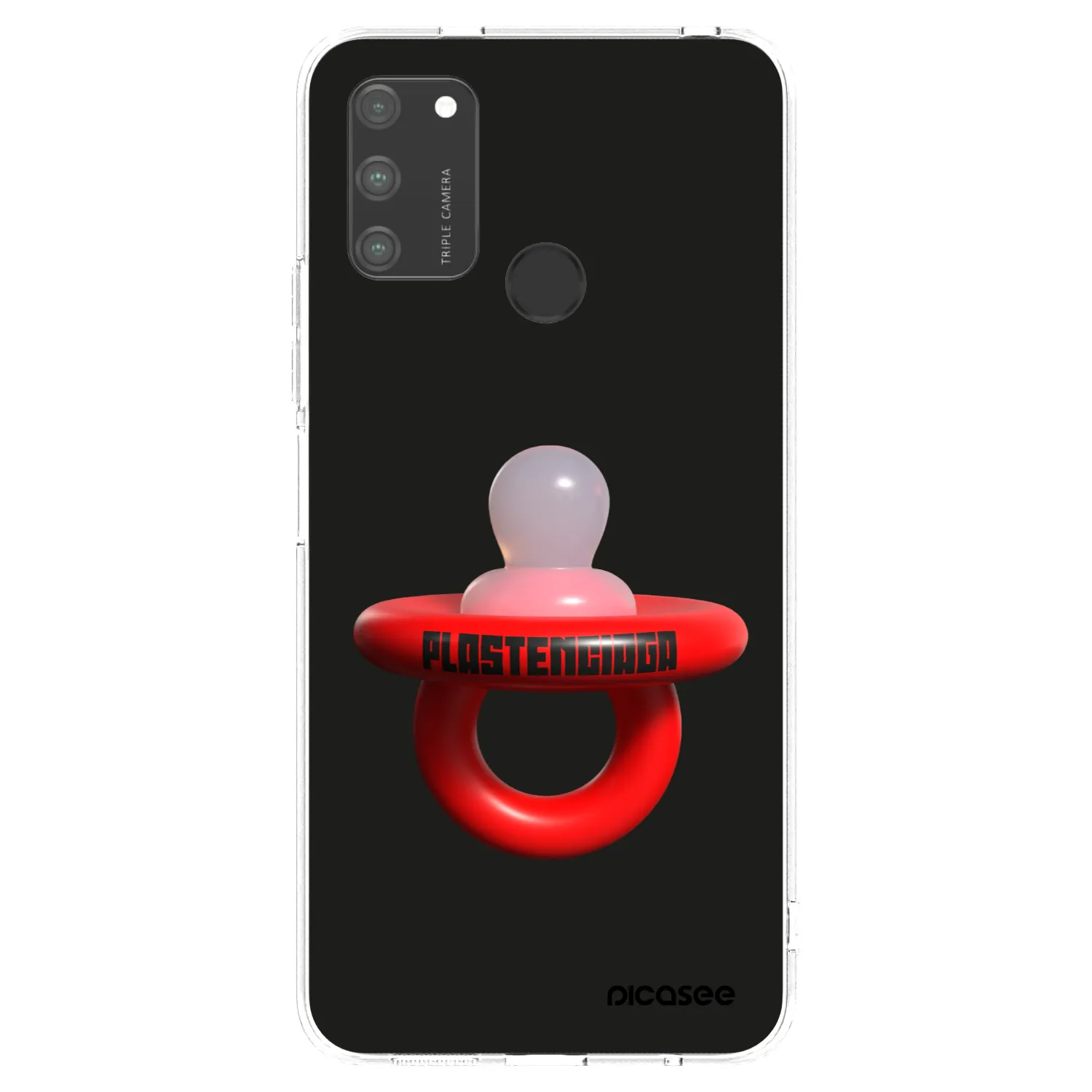 Picasee silikonska prozirna maskica za Honor 9A - Le Dudel