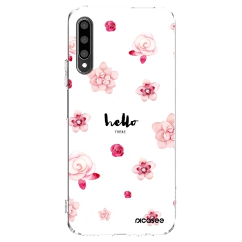 Picasee silikonska prozirna maskica za Honor 9X Pro - Hello there