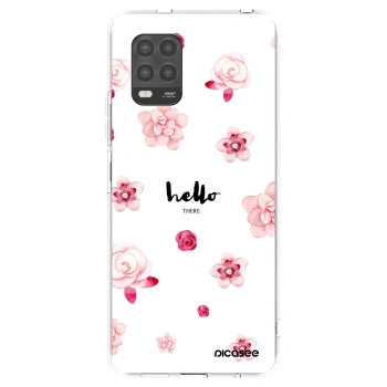 Picasee silikonska prozirna maskica za Xiaomi Mi 10 Lite - Hello there