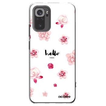 Picasee silikonska prozirna maskica za Xiaomi Redmi Note 10 - Hello there