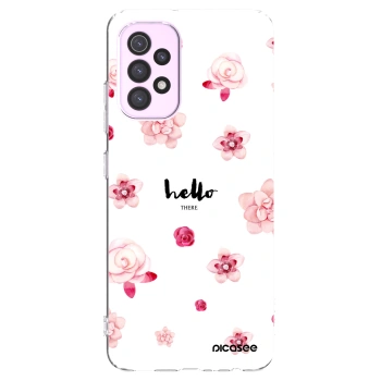 Picasee silikonska prozirna maskica za Samsung Galaxy A32 5G A326B - Hello there