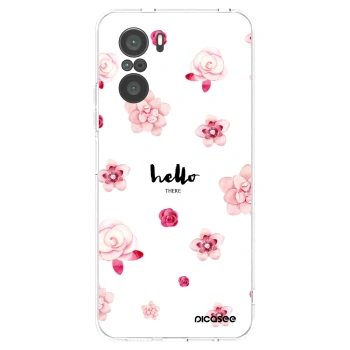Picasee silikonska prozirna maskica za Xiaomi Poco F3 - Hello there