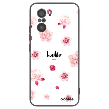 Picasee crna silikonska maskica za Xiaomi Poco F3 - Hello there