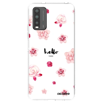 Picasee silikonska prozirna maskica za Xiaomi Redmi 9T - Hello there