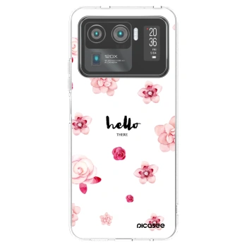 Picasee silikonska prozirna maskica za Xiaomi Mi 11 Ultra - Hello there