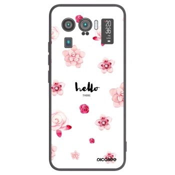 Picasee crna silikonska maskica za Xiaomi Mi 11 Ultra - Hello there