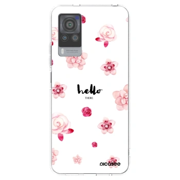 Picasee silikonska prozirna maskica za Vivo X60 Pro 5G - Hello there