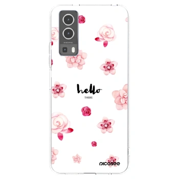 Picasee silikonska prozirna maskica za Vivo Y72 5G - Hello there
