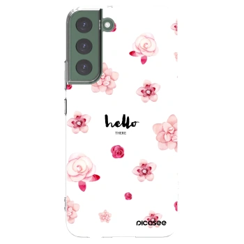 Picasee silikonska prozirna maskica za Samsung Galaxy S22+ 5G - Hello there