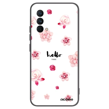 Picasee crna silikonska maskica za Realme GT Master Edition 5G - Hello there