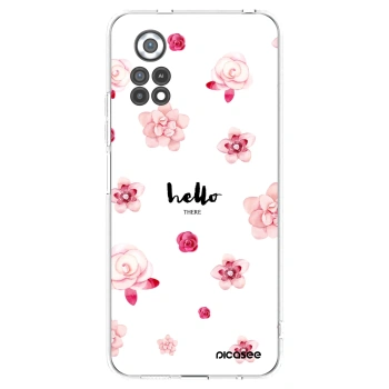 Picasee silikonska prozirna maskica za Xiaomi Poco X4 Pro 5G - Hello there