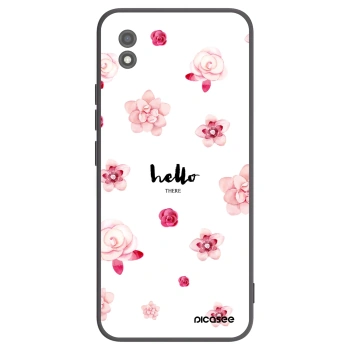 Picasee crna silikonska maskica za Realme C11 (2021) - Hello there