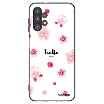 Picasee crna silikonska maskica za Samsung Galaxy A13 4G A135 - Hello there