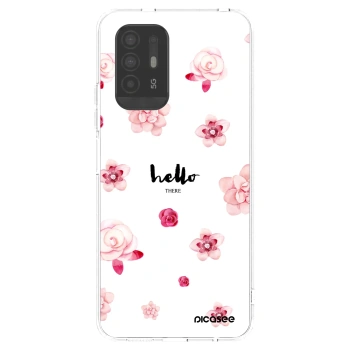 Picasee silikonska prozirna maskica za OPPO A94 5G - Hello there