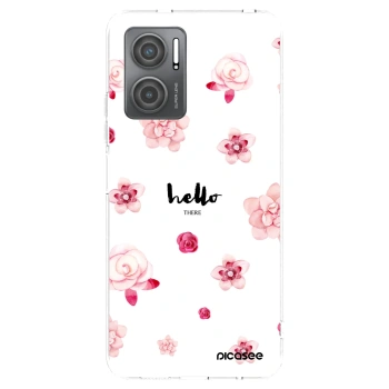 Picasee silikonska prozirna maskica za Xiaomi Redmi 10 5G - Hello there
